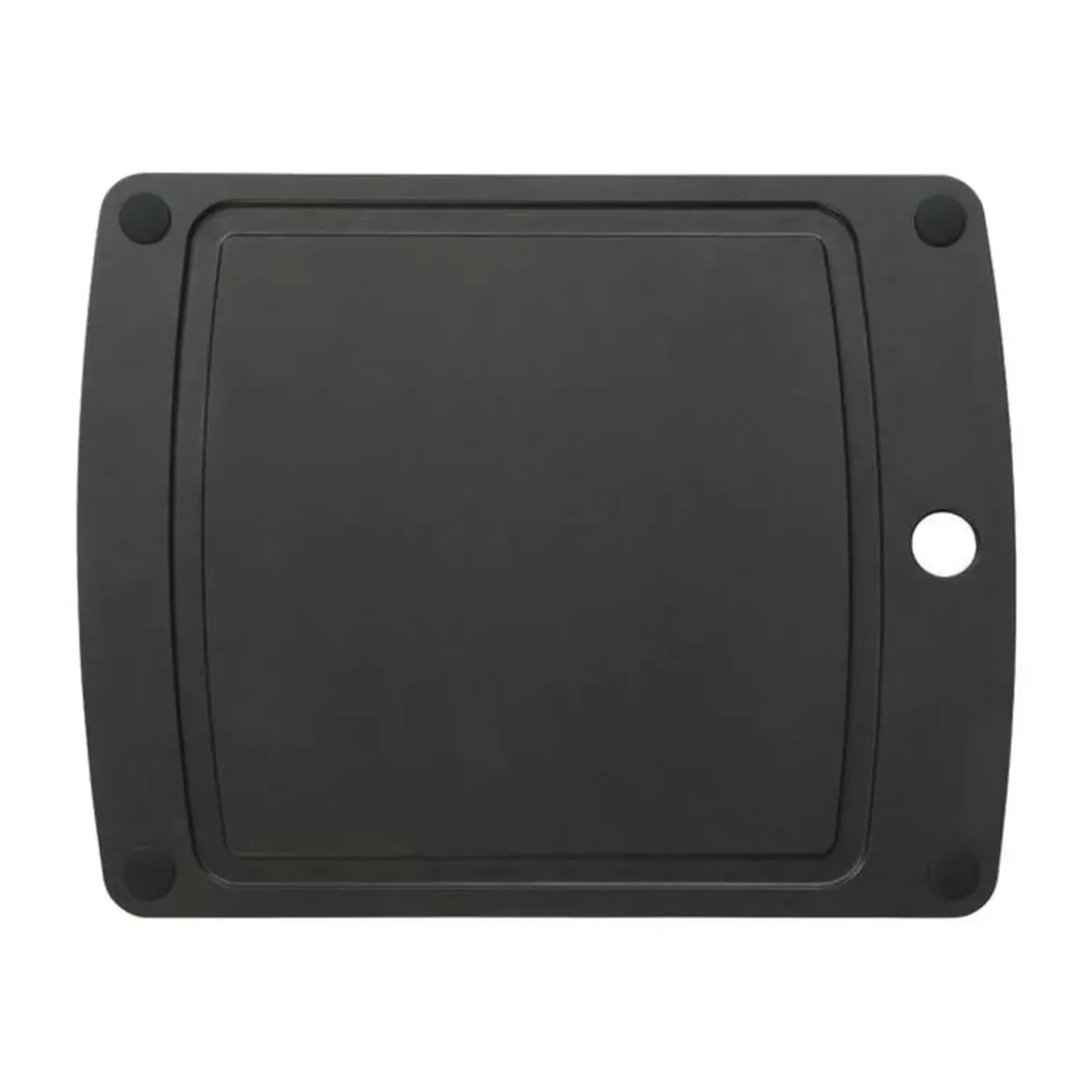 Jade Schneidebrett Gourmet Gripper schwarz 29,8x23,5x0,6cm