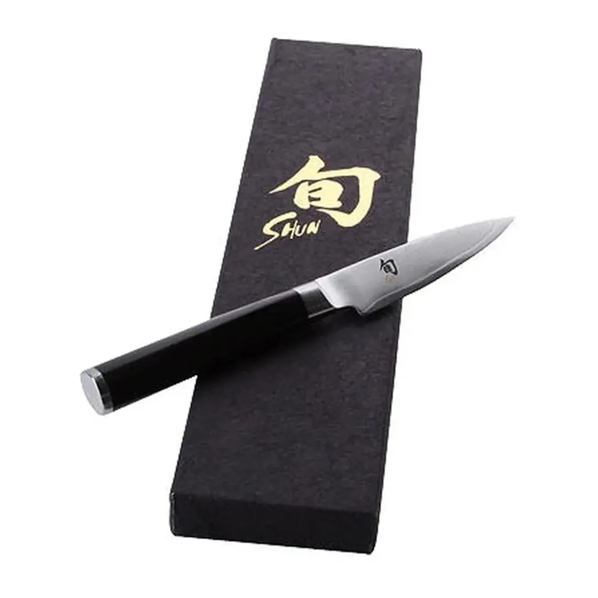Kai Officemesser Shun Griff Holz schwarz 8,5 cm