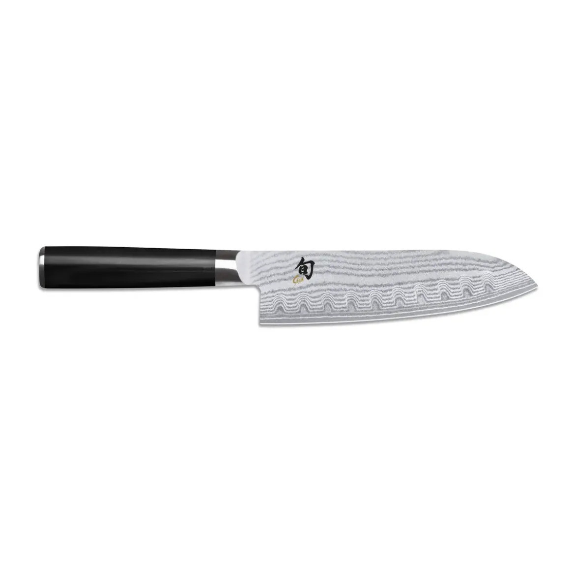 Kai Santokumesser Shun mit Kullenschliff 18 cm