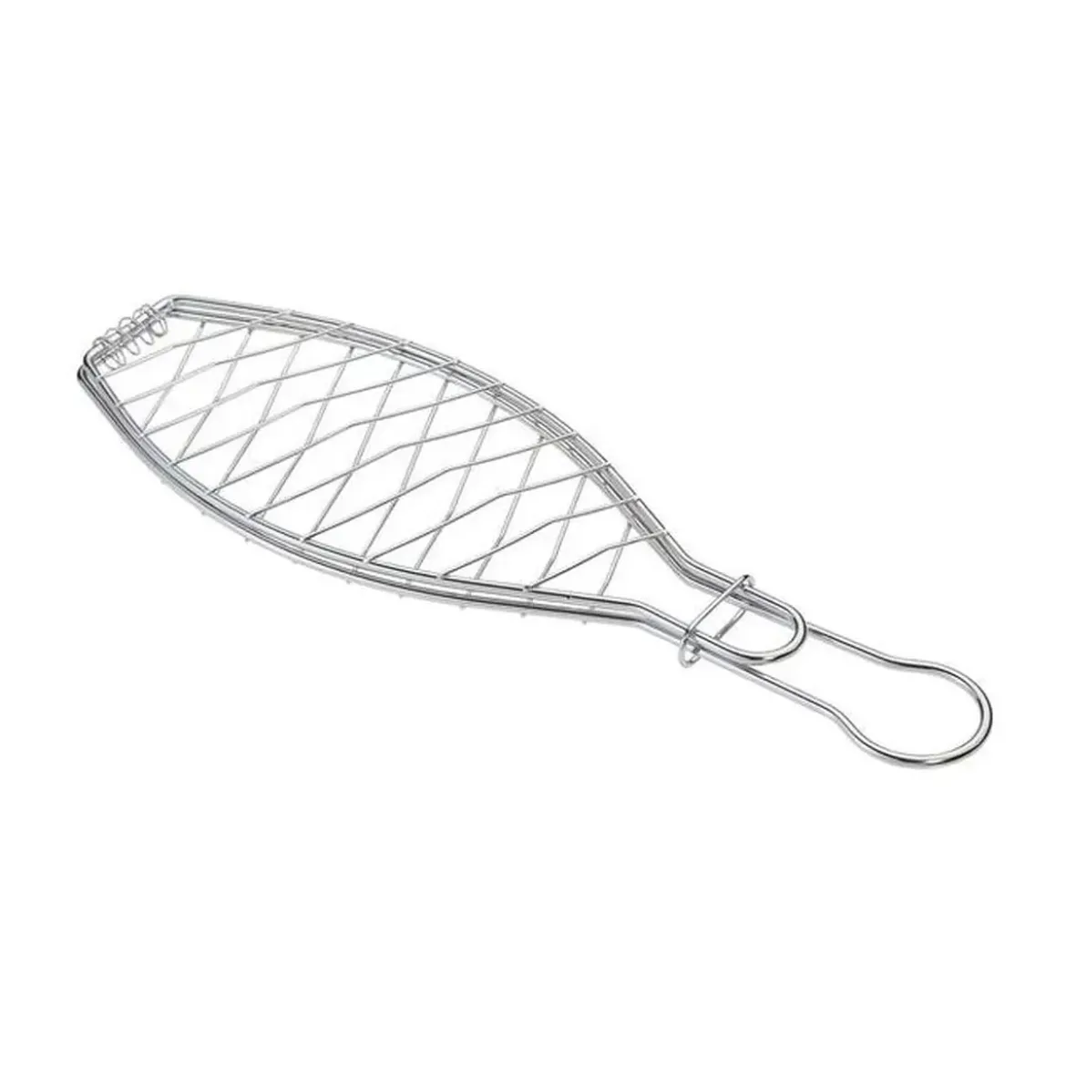 Küchenprofi Fischgrillzange Easy 43 cm BBQ silber