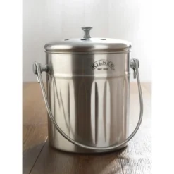 Kilner Tischabfallbehälter 2,0 l silber