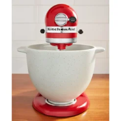 KitchenAid Brot-Backschüssel Grey Speckle für Küchenmaschine 4,8l