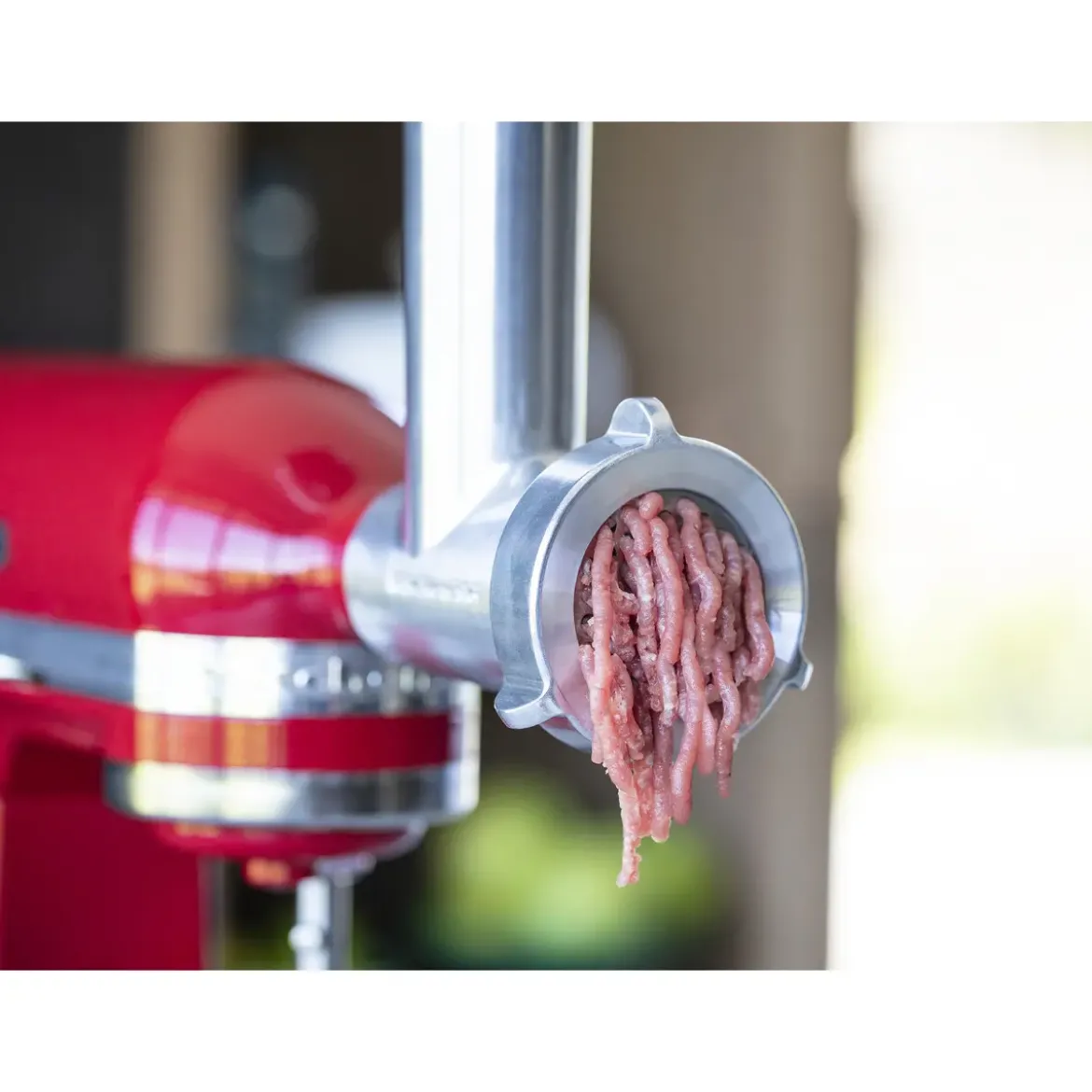 KitchenAid Fleischwolf Ganzmetall zu Küchenmaschine