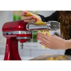 KitchenAid Nudelvorsatz 5KSMPRA mit 3 Walzen Edelstahl