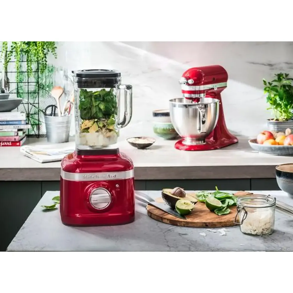 KitchenAid Standmixer K400 1,4 l 1200 W Artisan liebesapfelrot