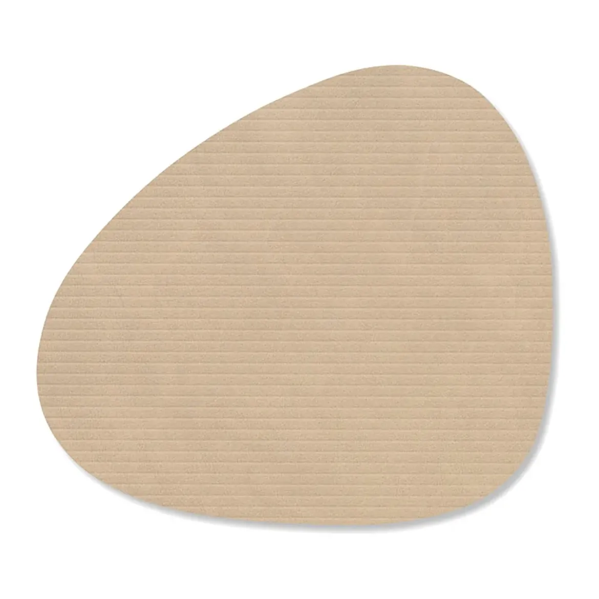 LINDDNA Glasuntersetzer 11x13 cm Curve Corduroy sand