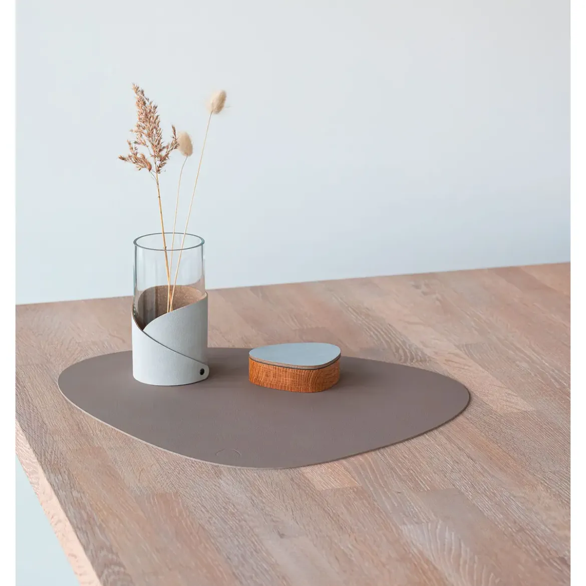 LINDDNA Tischset L 37x44 cm Curve Nupo clay brown