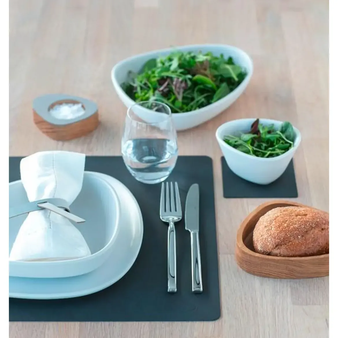 LINDDNA Tischset L 35x45 cm Square Nupo black