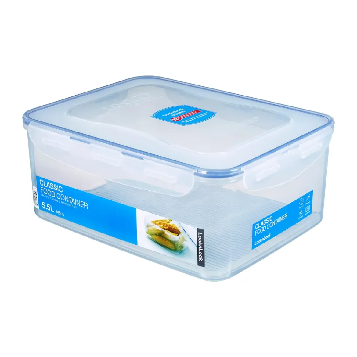 Lock & Lock Frischhaltedose 5,5 l Classic blau