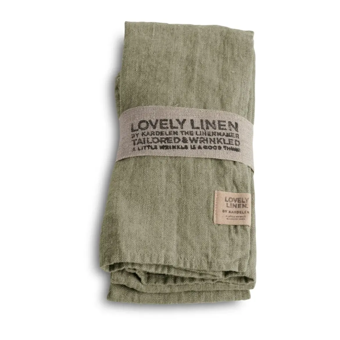 Lovely Linen Servietten 45x45 cm Lovely Avocado