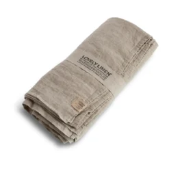 Lovely Linen Tischdecke 145x250 cm Lovely Natural Beige