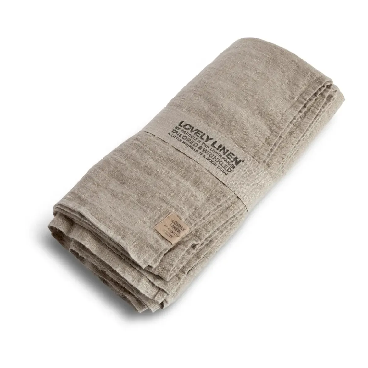 Lovely Linen Tischdecke 145x250 cm Lovely Natural Beige