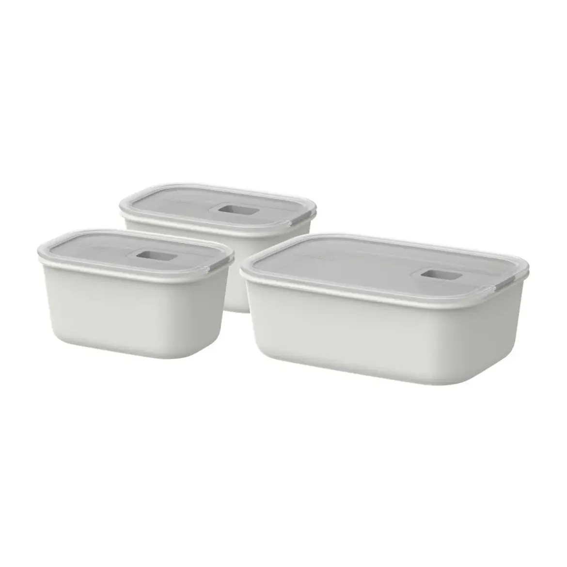Mepal Frischhaltedose 3-tlg. EasyClip Nordic White