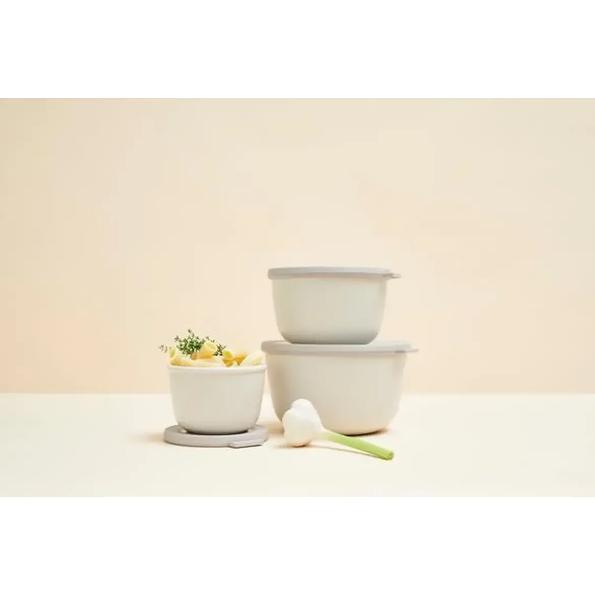 Mepal Starter Set Cirqula hoch Multibowl 3tlg. nordic white