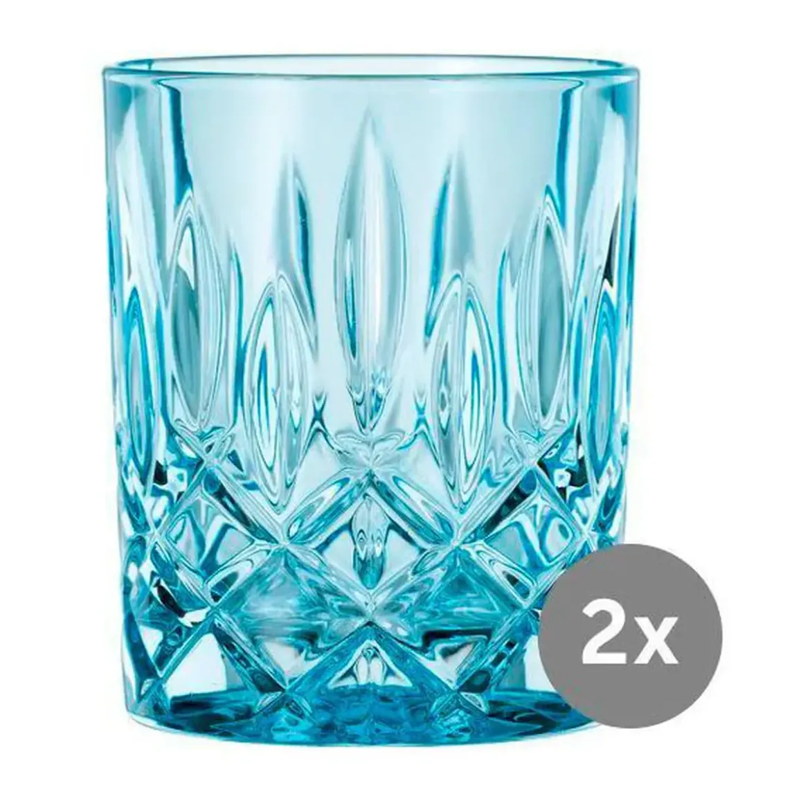 Nachtmann Whiskybecher 0,30 l 2 Stück Noblesse Fresh Colours Aqua