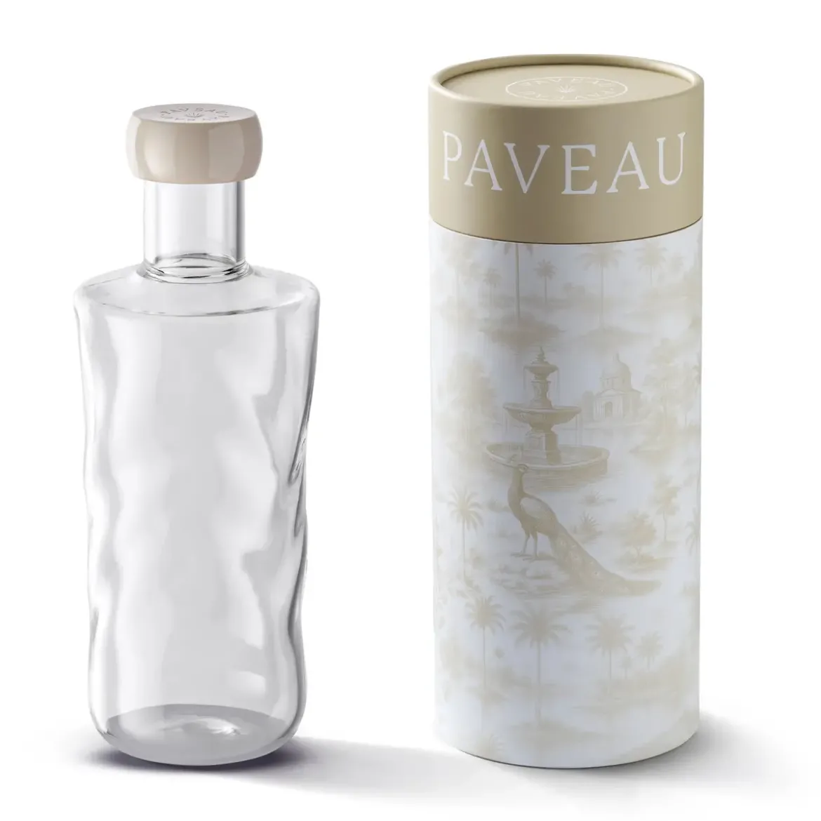 Paveau Wasserflasche 0,75 l Swirl Wave