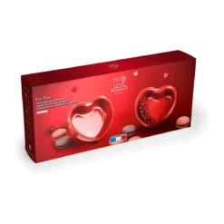 Peugeot Keramikform Herz 2er-Set For You rot