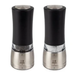 Peugeot Pfeffer- und Salzmühle 16 cm Daman Elektrisch Duo u‘Select schwarz