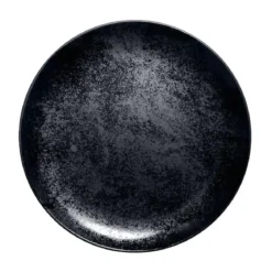 RAK Teller flach coup 29 cm Fusion Karbon schwarz