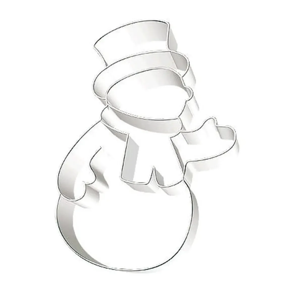 RBV Birkmann Ausstecher Schneemann 8 cm Edelstahl