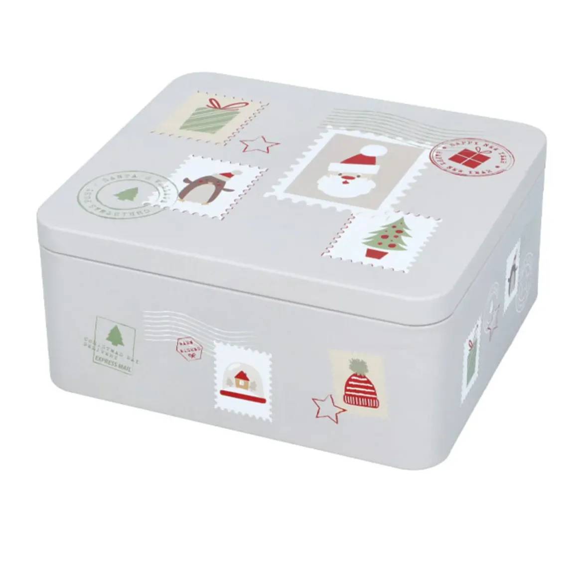 RBV Birkmann Gebäckdose L 18x16x8 cm Dear Santa