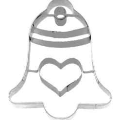 RBV Birkmann Präge-Ausstecher Glocke Herz 6 cm edelstahl