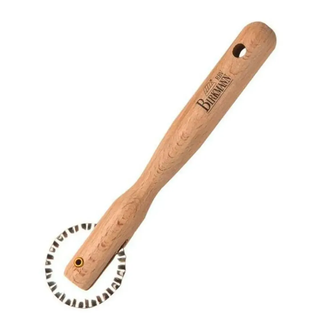 RBV Birkmann Teigrädchen Buche / Metall 15cm