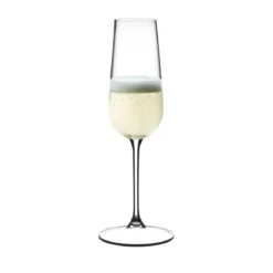 Riedel Champagnerflöte 2er-Set Grape mit Moussierpunkt klar
