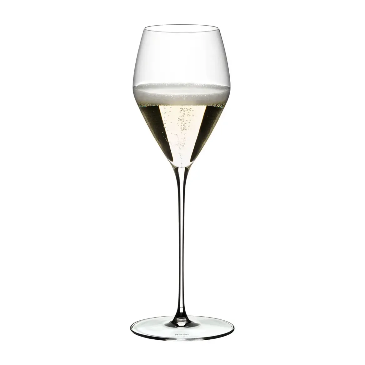 Riedel Champagner Weinglas mit Moussierpunkt 2er-Set Veloce klar