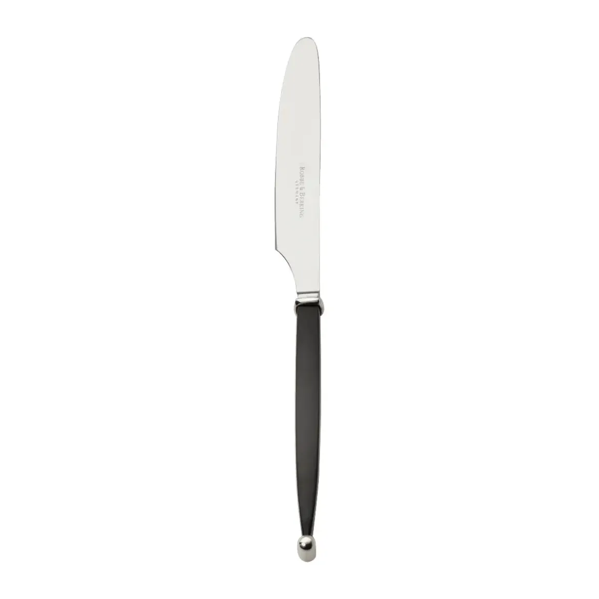 Robbe & Berking Dessertmesser B Gio 150 g versilbert/schwarz