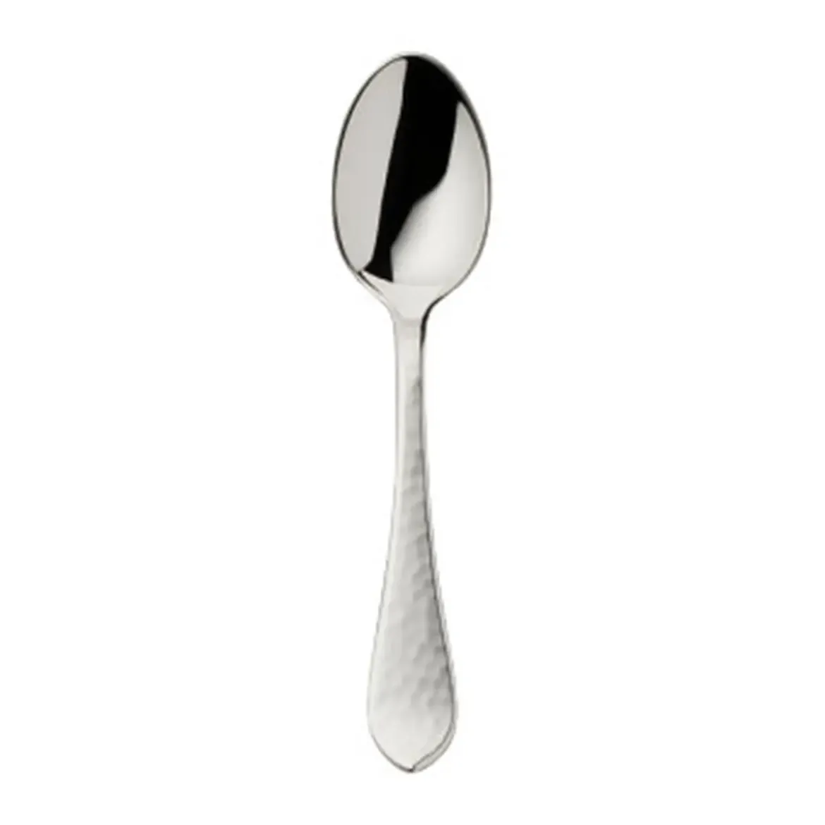 Robbe & Berking Espressolöffel 11 cm Martelé 150 g versilbert