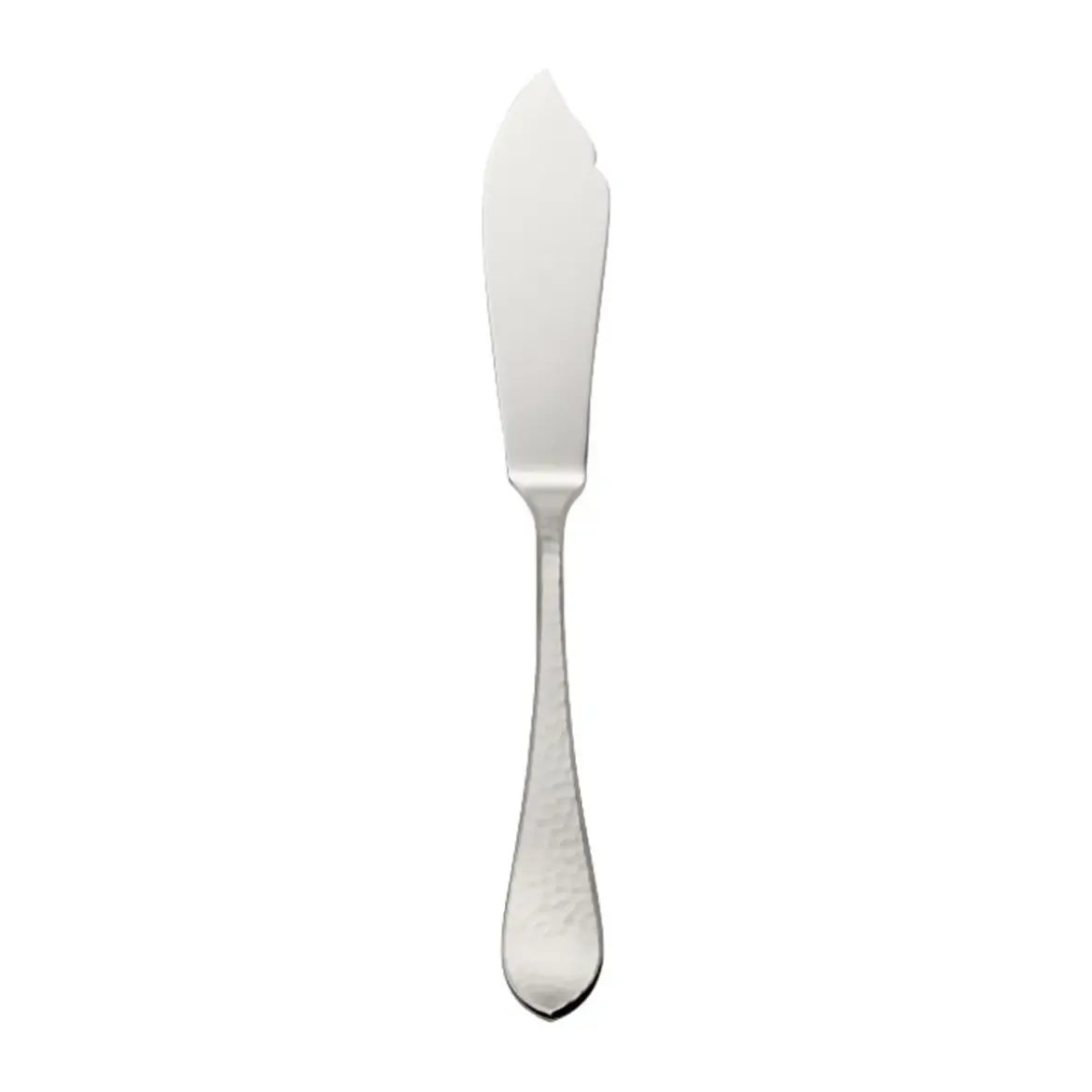 Robbe & Berking Fischmesser 22 cm Martelé 150 g versilbert