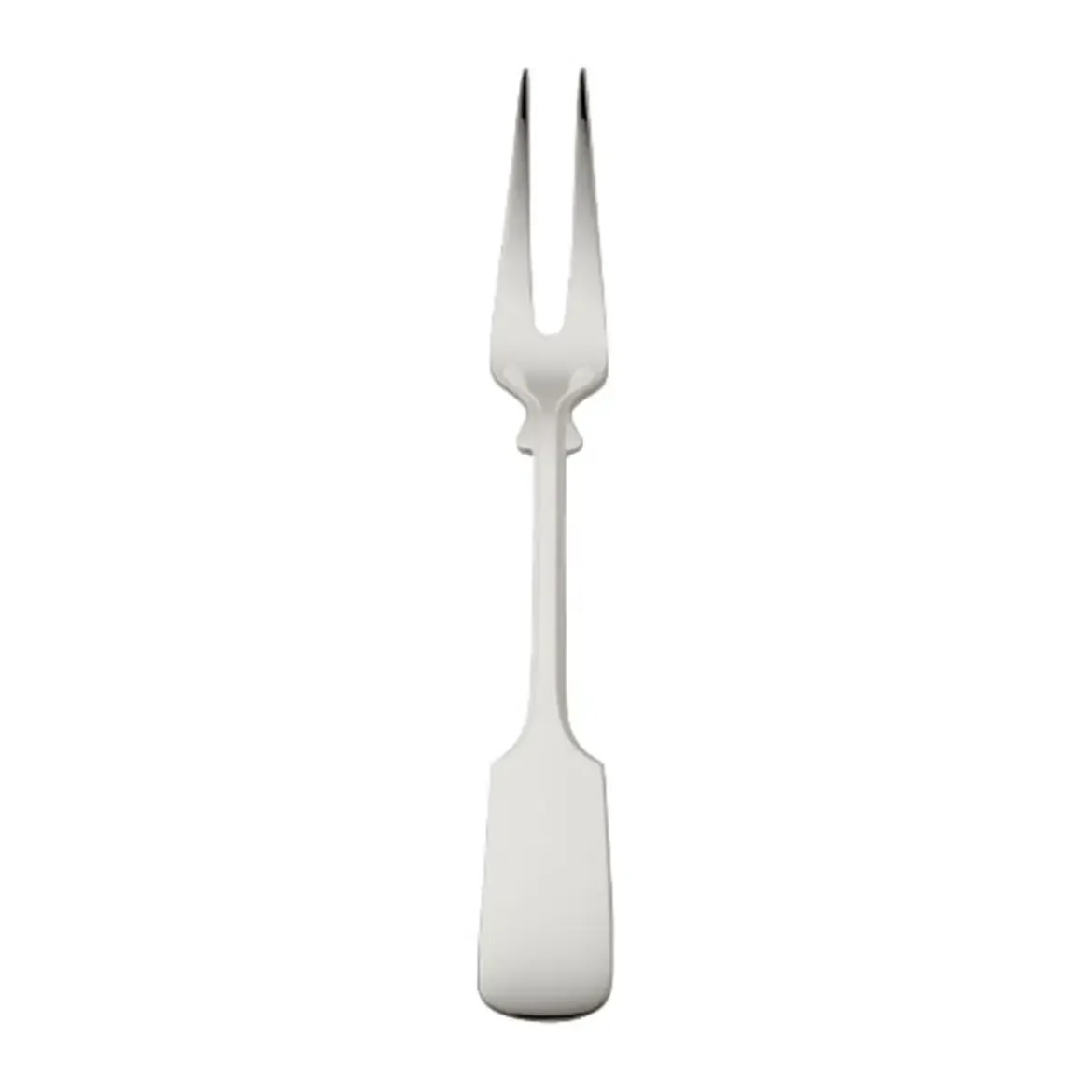 Robbe & Berking Fleischgabel gross Alt Spaten 925 Sterlingsilber
