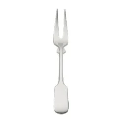 Robbe & Berking Fleischgabel klein Alt Spaten 150 g versilbert