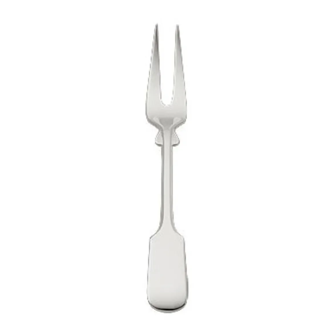 Robbe & Berking Fleischgabel klein Alt Spaten 150 g versilbert