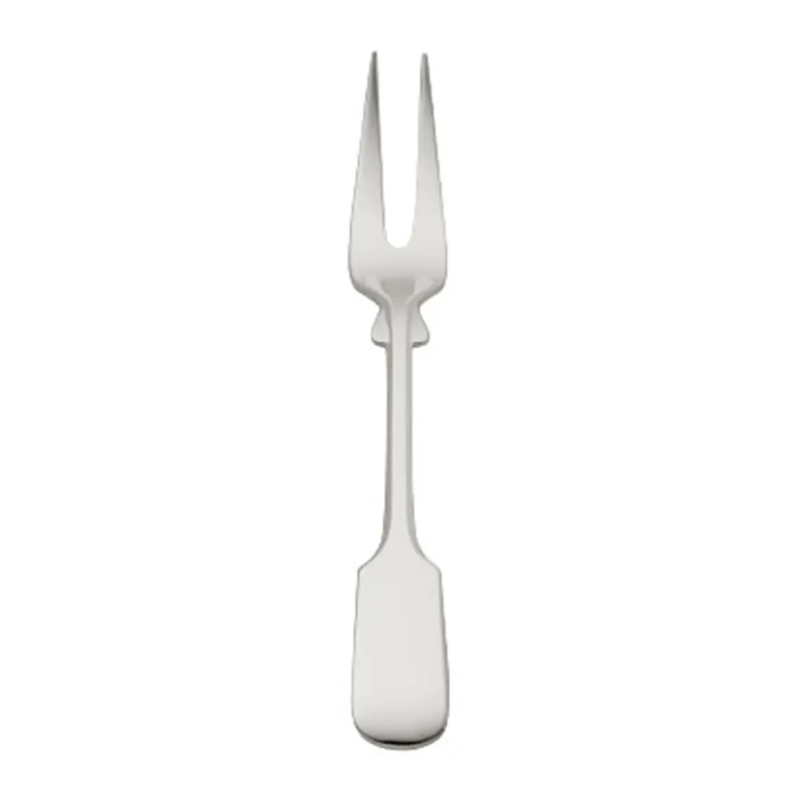 Robbe & Berking Fleischgabel klein Alt Spaten 925 Sterlingsilber
