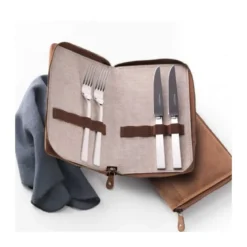Robbe & Berking Grillset 4tlg. Frozen Black Riva 925 Sterlingsilber