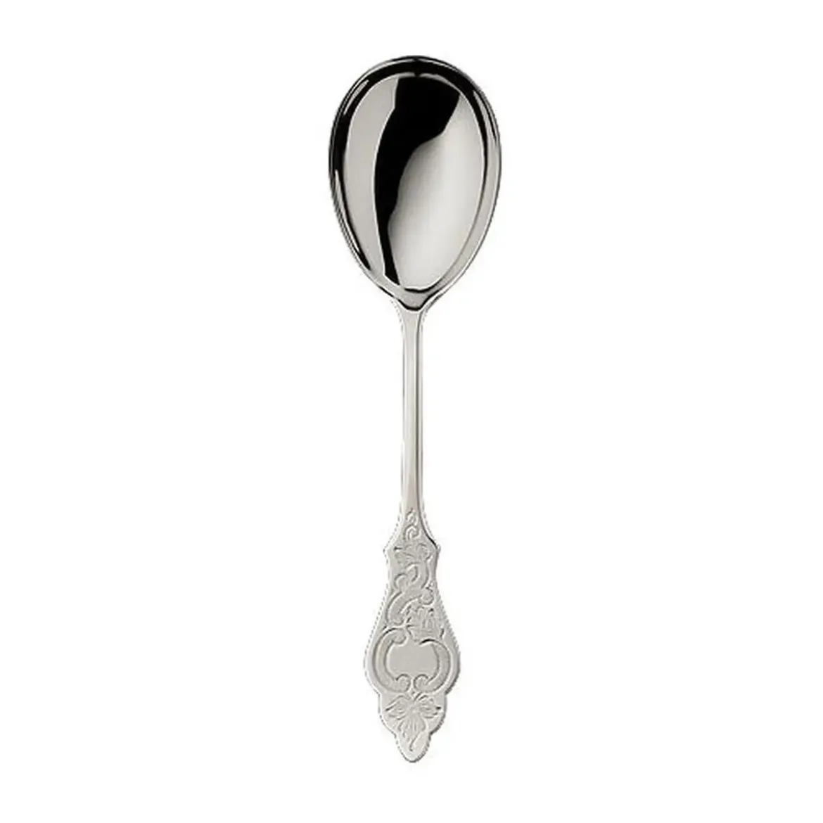 Robbe & Berking Kompott-/Salatlöffel 18 cm Ostfriesen Edelstahl