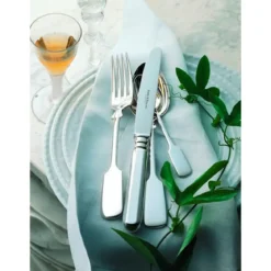 Robbe & Berking Menübesteck-Set 4-tlg. Alt-Spaten 925 Sterlingsilber