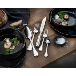 Robbe & Berking Menügabel Classic Faden 150 g versilbert