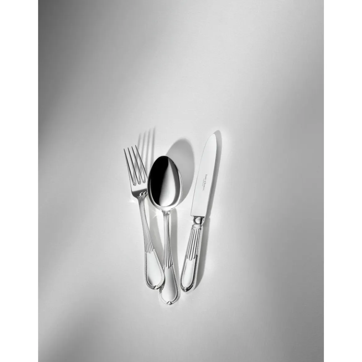 Robbe & Berking Menügabel 20 cm Belvedere 150 g versilbert