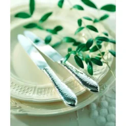 Robbe & Berking Menümesser 24 cm Martelé 150 g versilbert