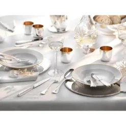 Robbe & Berking Menümesser Französisch Perl 925 Sterlingsilber