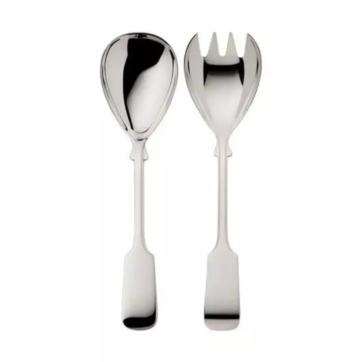 Robbe & Berking Salatbesteck klein Alt Spaten 150 g versilbert