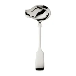 Robbe & Berking Saucenlöffel Alt Spaten 925 Sterlingsilber