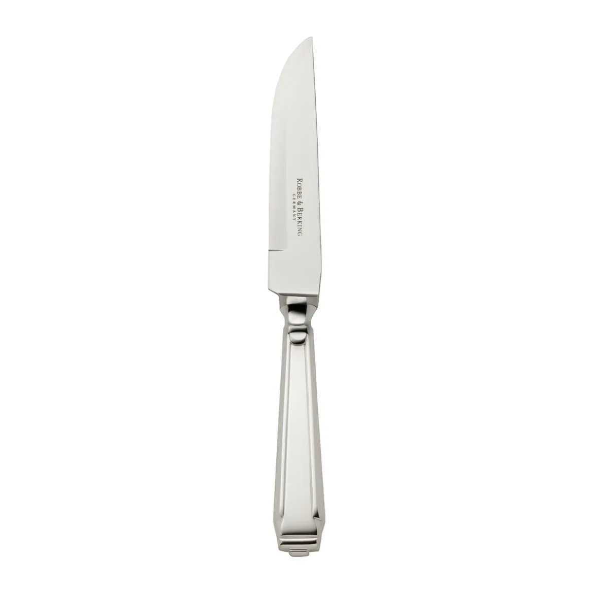 Robbe & Berking Steakmesser Art Deco 925 Sterlingsilber