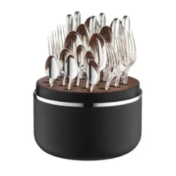 Robbe & Berking The Box - Belvedere 150 g versilbert inkl. 24-tlg Besteckset