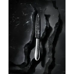 Robbe & Berking The Box - Martelé 150 g versilbert inkl. 24-tlg Besteckset Marble Cut
