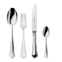 Robbe & Berking 4 tlg. Garnitur Alt Chippendale 150 g versilbert
