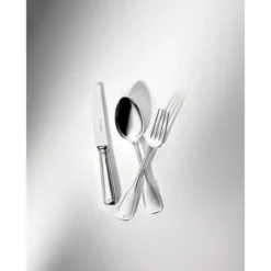 Robbe & Berking 4 tlg. Garnitur Alt Faden 150 g versilbert